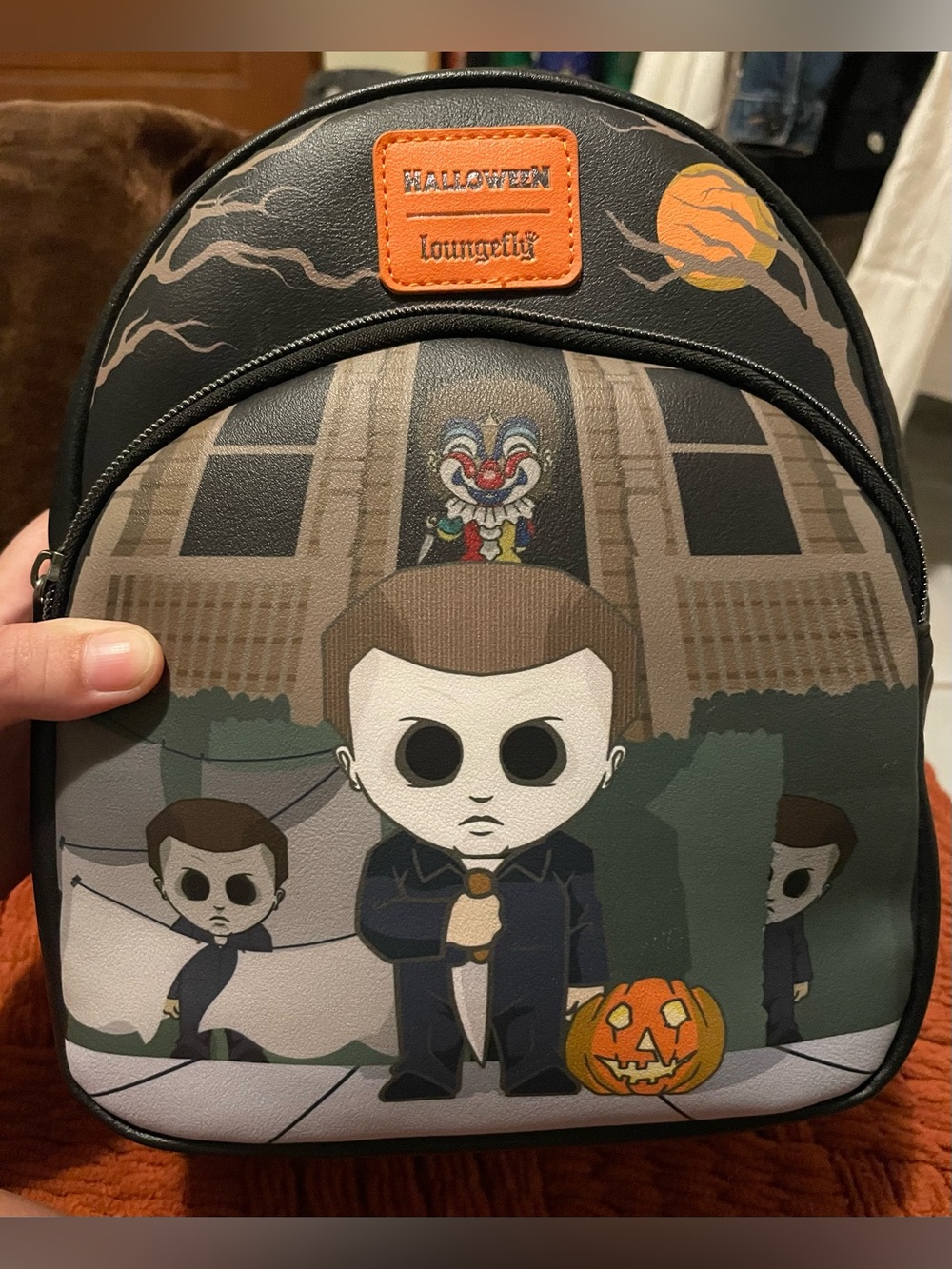 Loungefly Halloween/Michael Myers Mini Backpack NWT